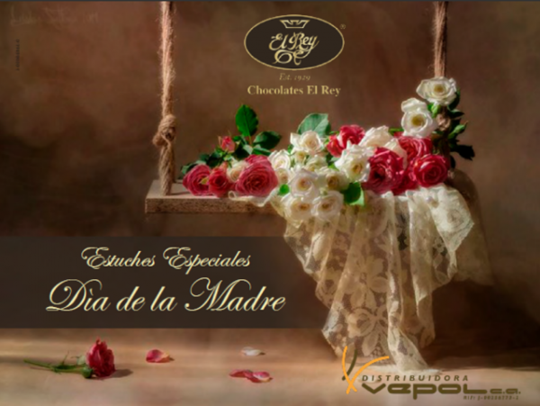 Con motivo del Mes de las Madres, Chocolates El Rey presenta su catálogo de Estuches Especiales