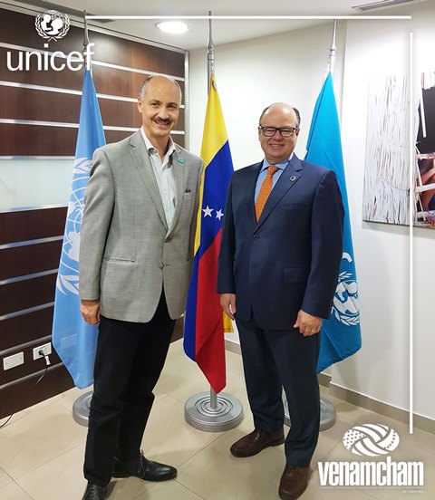 VenAmCham y UNICEF Venezuela firman alianza estratégica