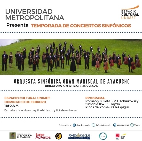 Unimet presenta temporada de conciertos sinfónicos