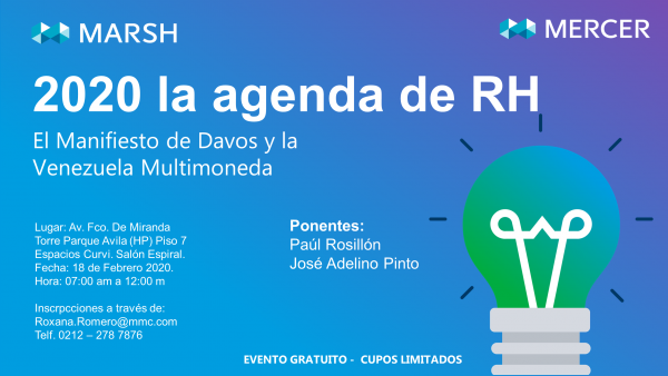 2020 la Agenda de RRHH: el Foro de Davos la Venezuela multimoneda