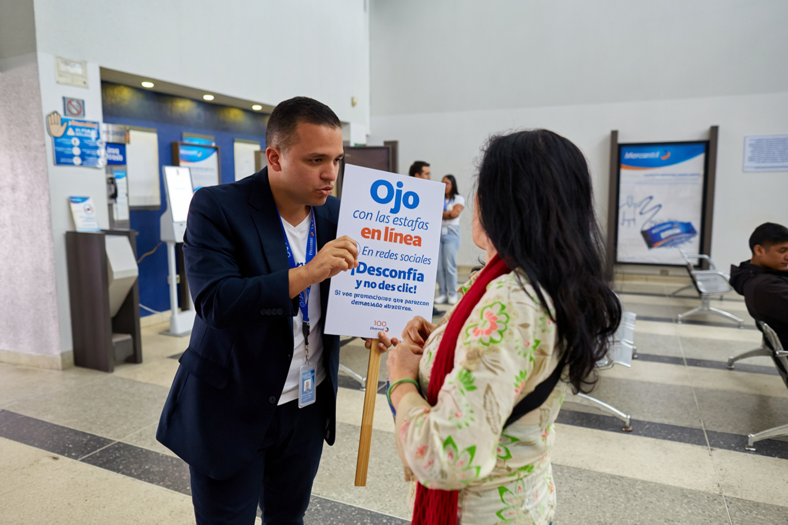 Mercantil impulsa la prevención de estafas en línea con jornadas educativas en sus oficinas