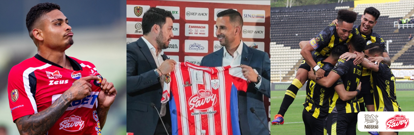 Savoy® de Nestlé® llena de sabor cada jugada, impulsando el fútbol venezolano en la temporada 2025