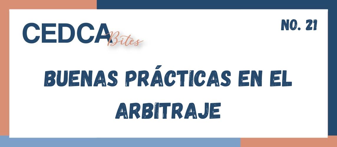 ¡Ya se encuentra disponible la vigésima primera entrega del CEDCABites!