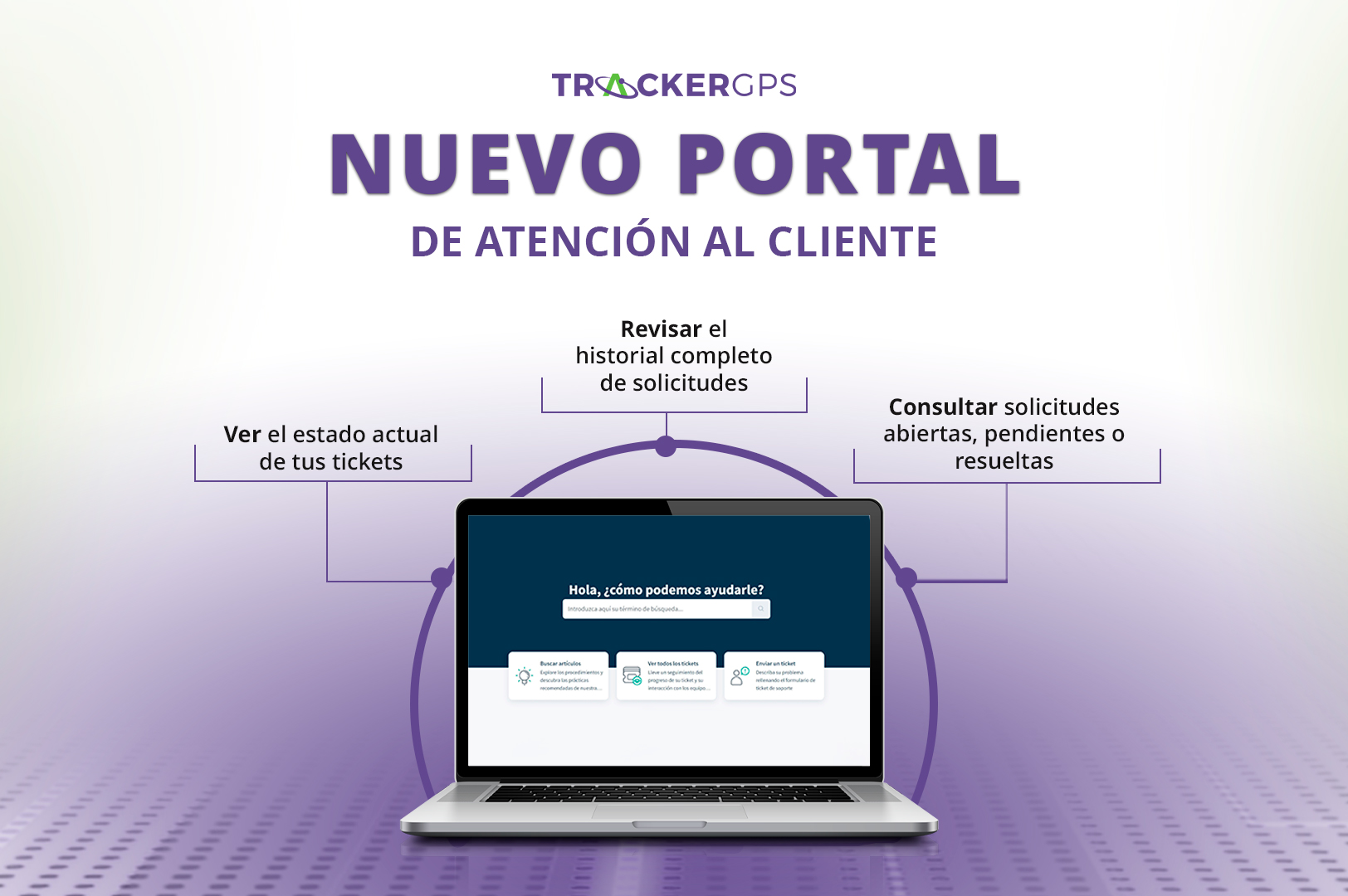 Lanzamiento: Tracker GPS presenta su nuevo portal de atención al cliente