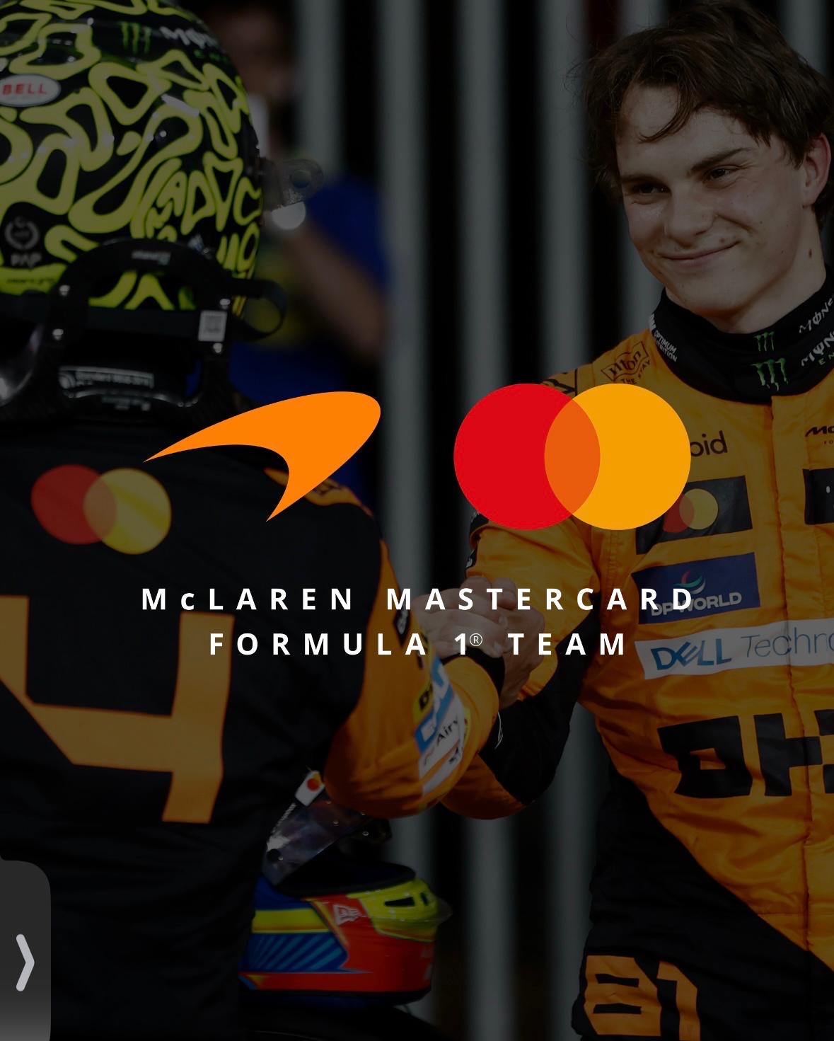 Acceso sin precedentes para los aficionados mientras McLaren Racing anuncia a Mastercard como Socio Oficial de Nombre del Equipo McLaren de Fórmula 1 a partir de 2026